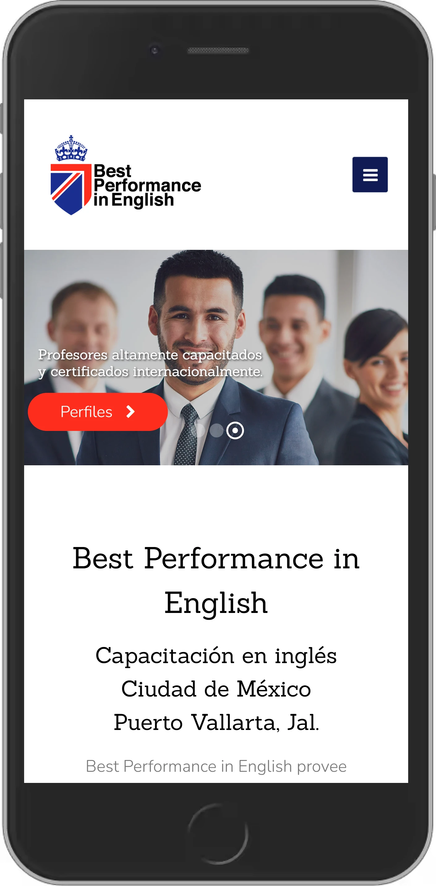 Best Performance English en celular